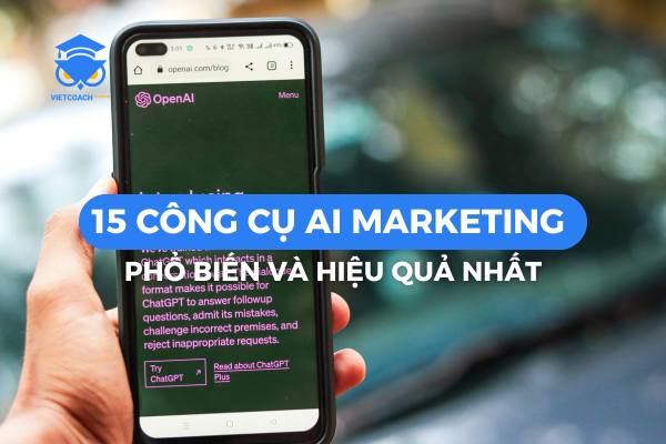 Các công cụ AI Marketing phổ biến